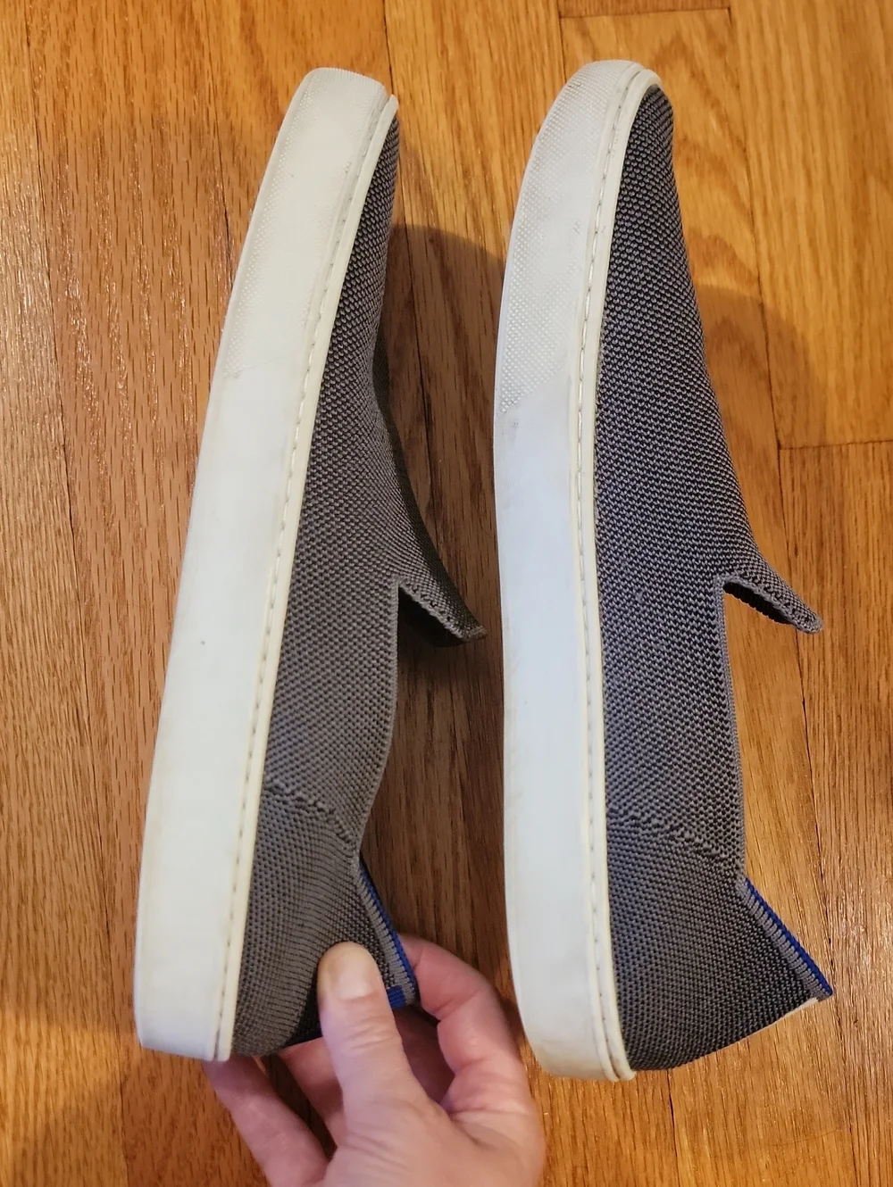 Rothy's The Original Slip-On Sneaker – Women's Size 10 – Gray
